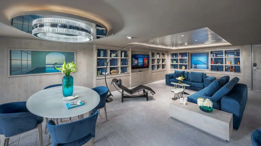 Owner's Suite er den mest luksuriøse indkvartering ombord på MSC World America