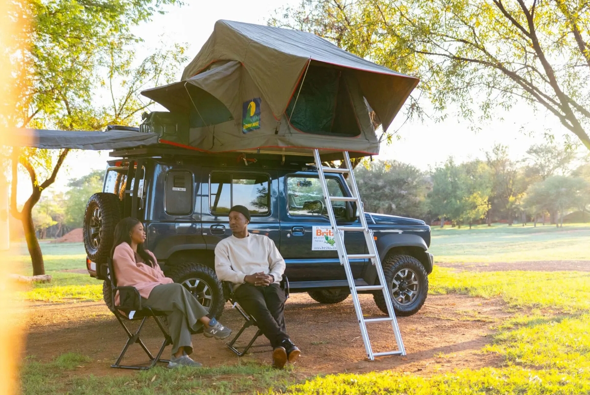 Britz 4x4 Suzuki Jimny med tagtelt med plads til 2