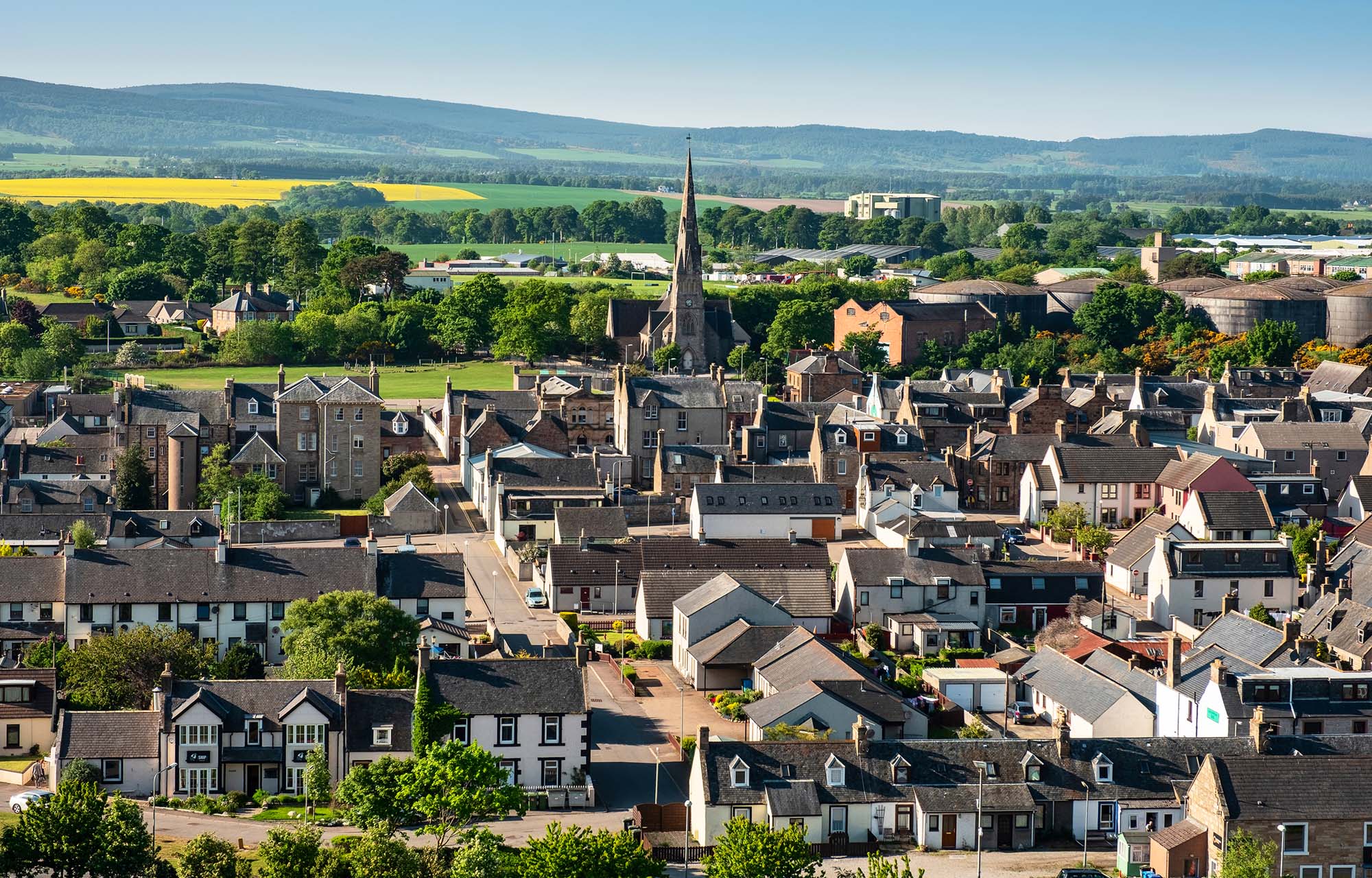 Besøg charmerende Invergordon i Skotland