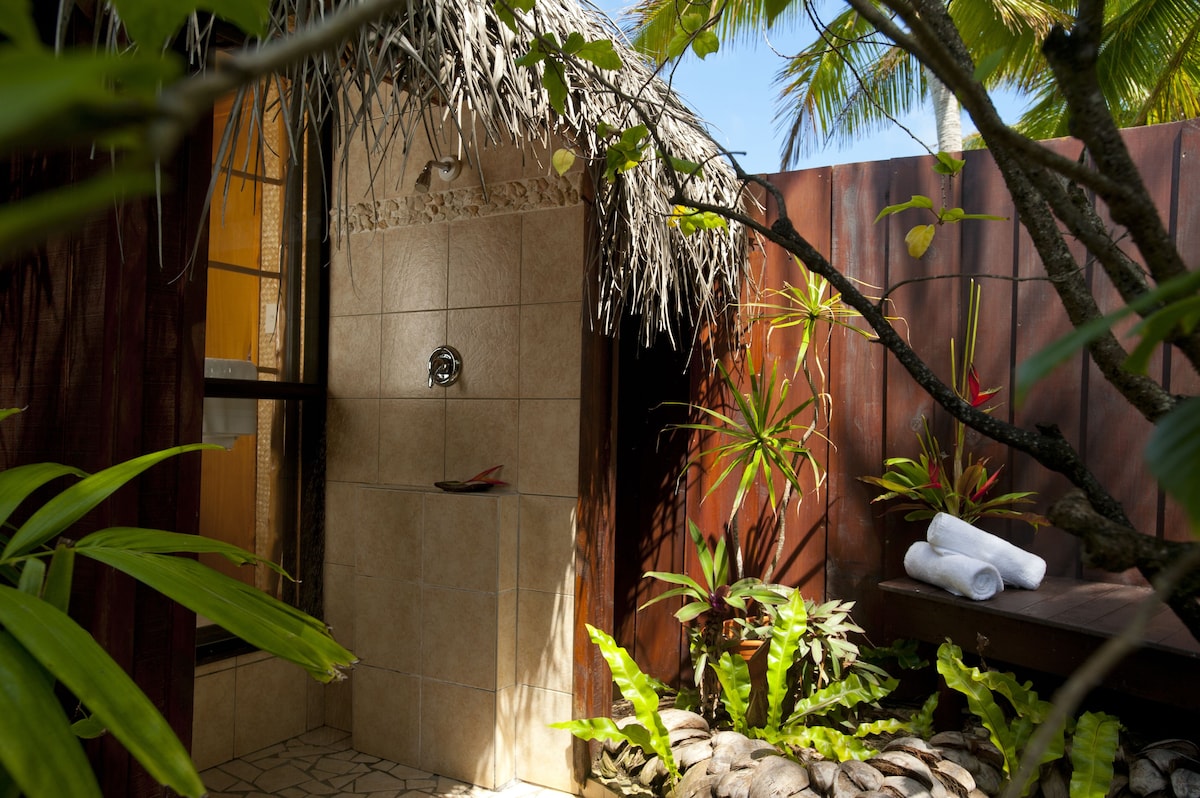 Aitutaki Lagoon Private Island Resort | Udendørs bruser