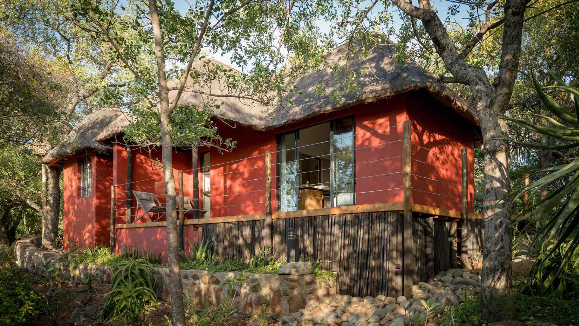 Man bor i hytter som denne