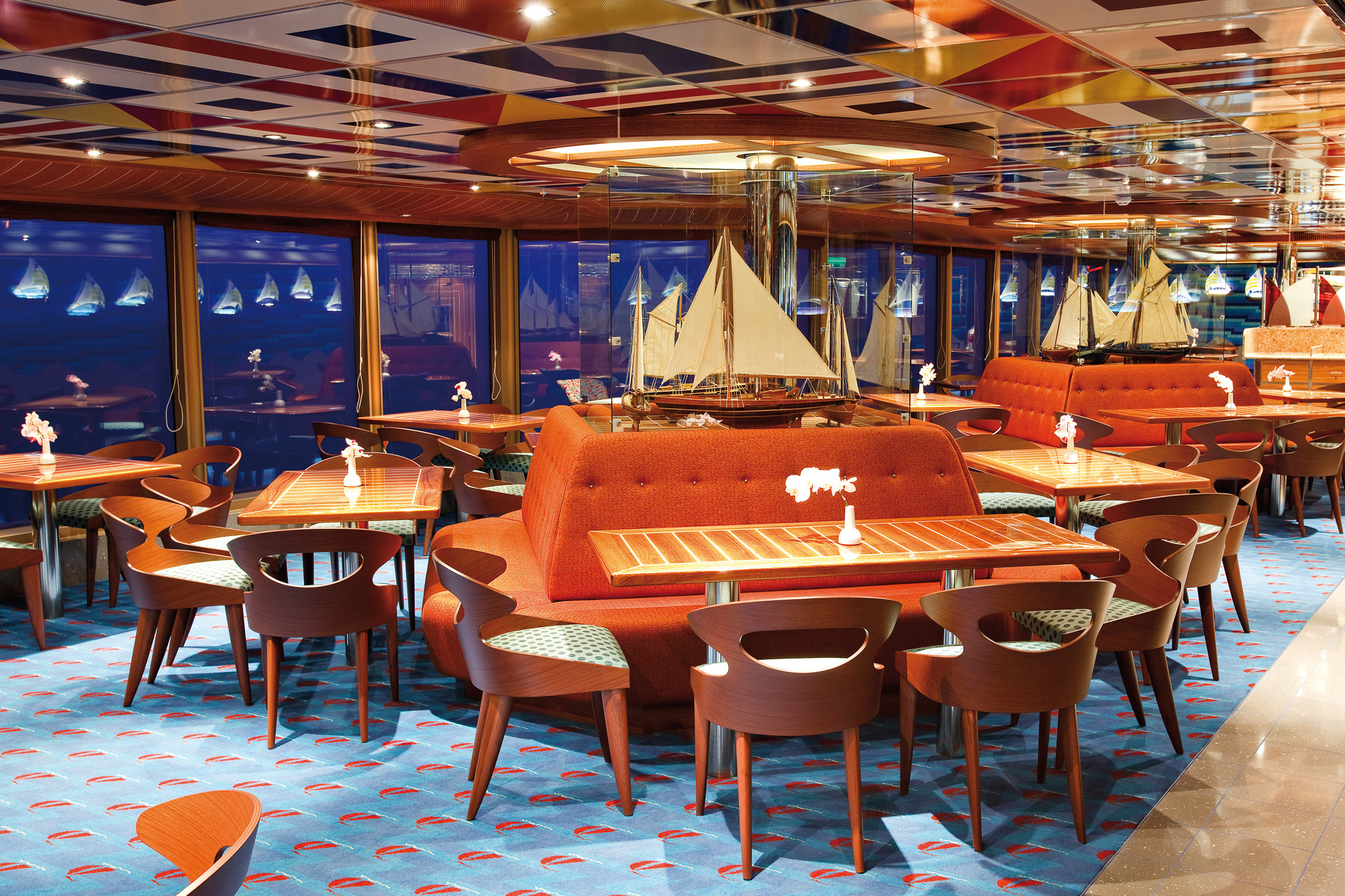 Buffetrestaurant på Costa Deliziosa