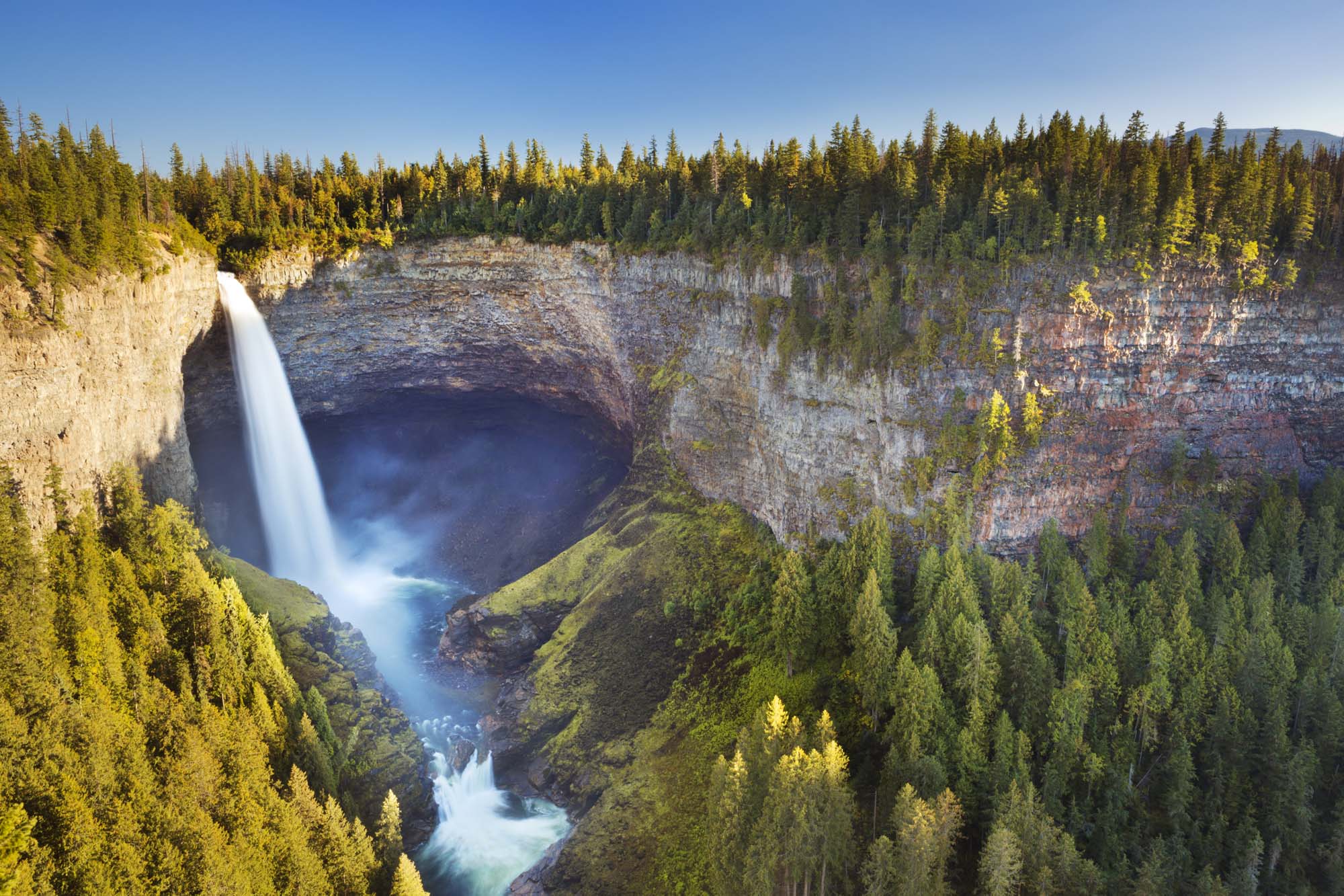 Helmcken Falls i Wells Gray Provincial Park, British Columbia