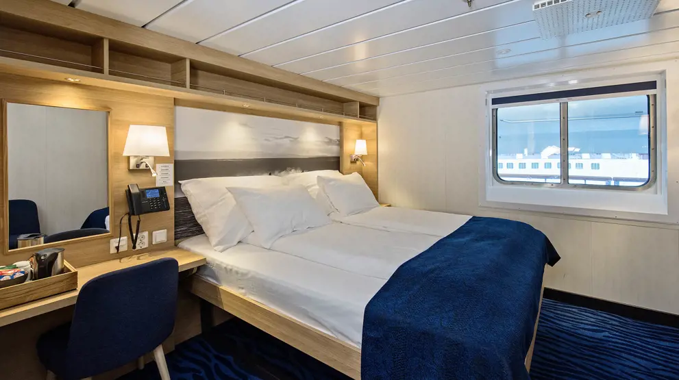 Eksempel på Artic Superior-kahyt