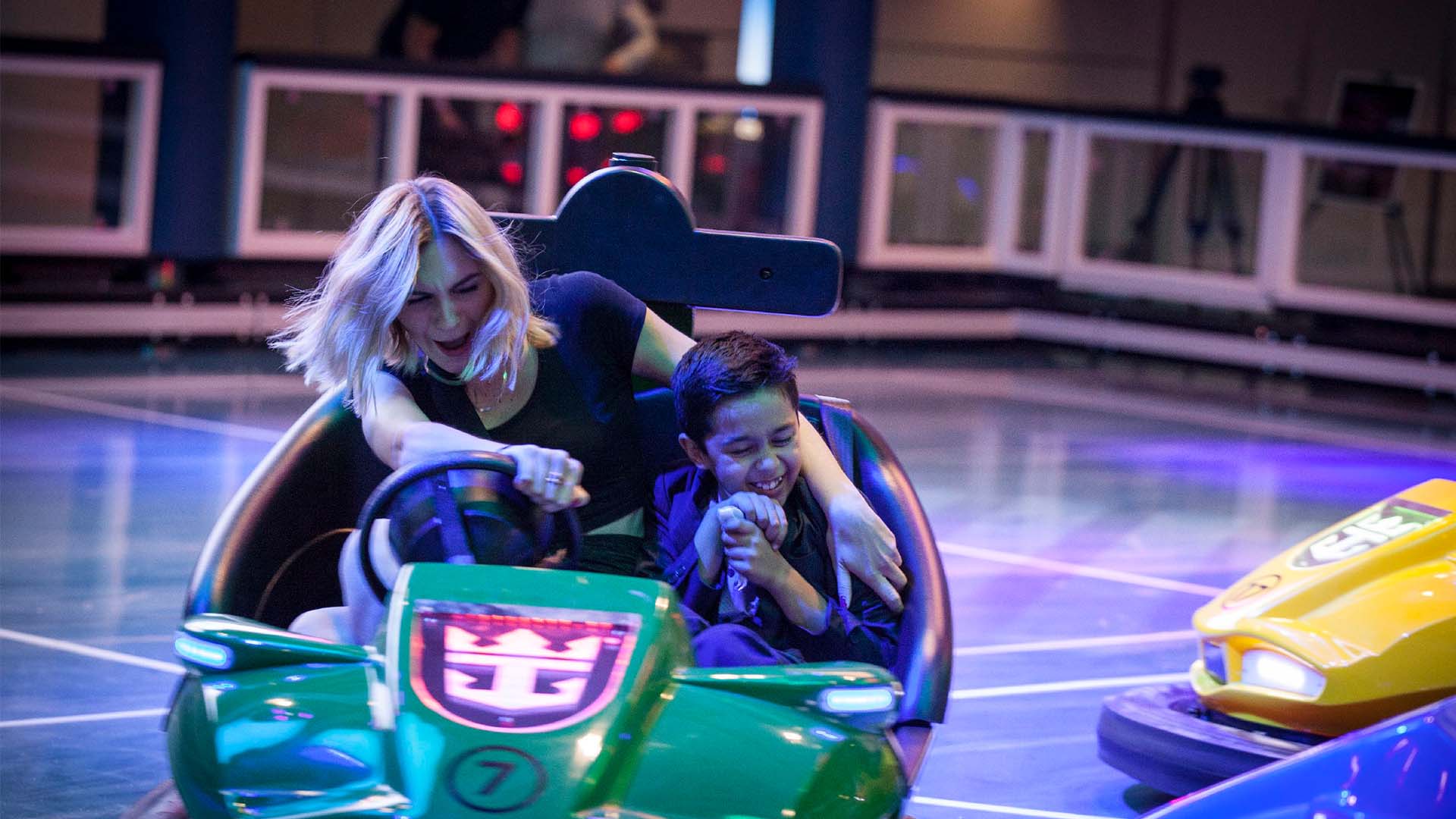 Prøv radiobilerne på Anthem of the Seas