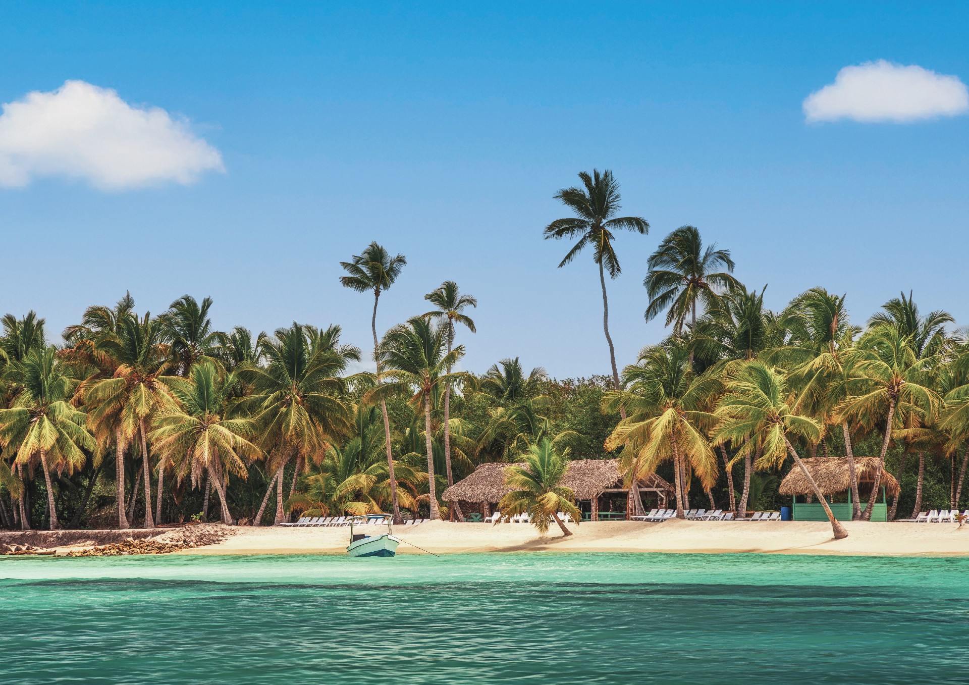 Catalina Island ligger ud for kysten af La Romana på Den Dominikanske Republik