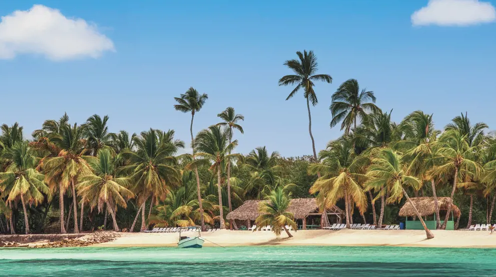 Catalina Island ligger ud for kysten af La Romana på Den Dominikanske Republik