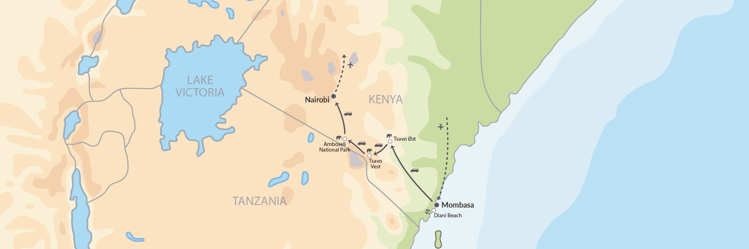 DK Drømmesafari Og Badeferie I Kenya I Vinterferien