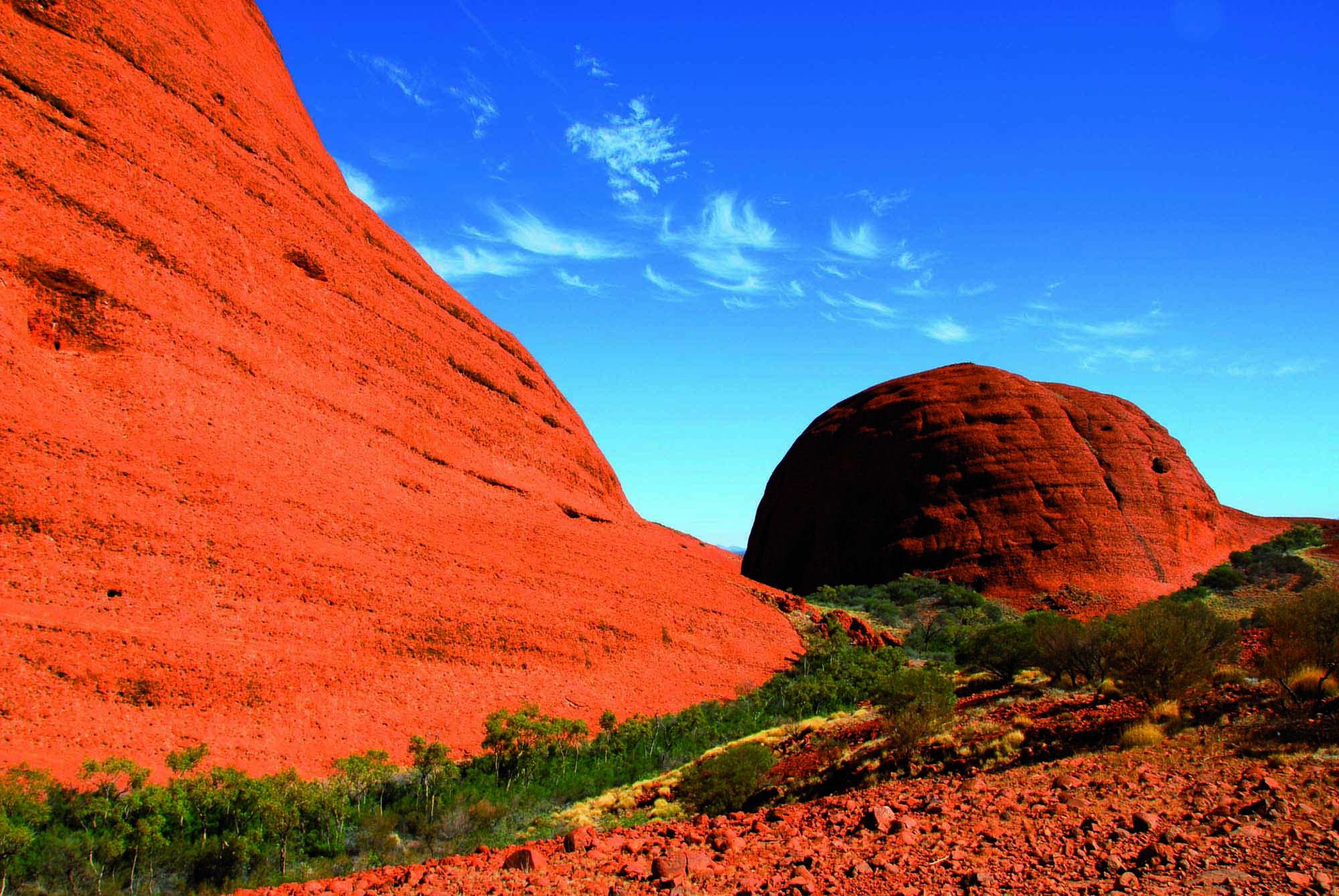 Gå en tur ved Kata Tjuta - Red Centre