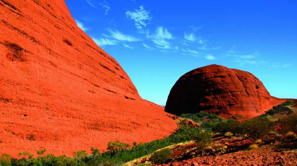 Gå en tur ved Kata Tjuta - Red Centre