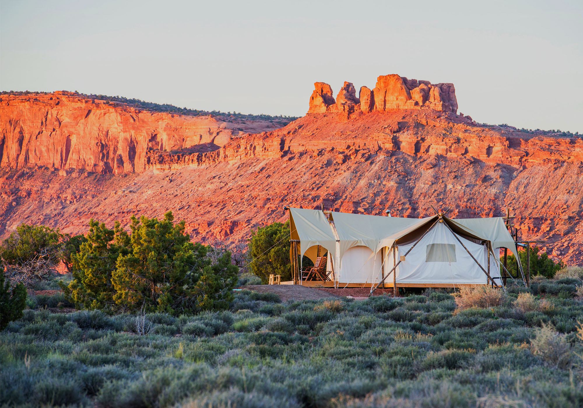 Under Canvas Moab - unik indkvartering på rejsen