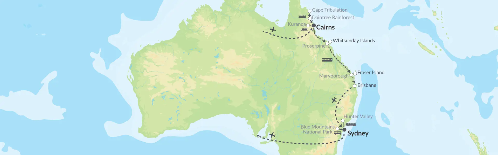 8479 Oplev Queensland Med Tog Og Båd