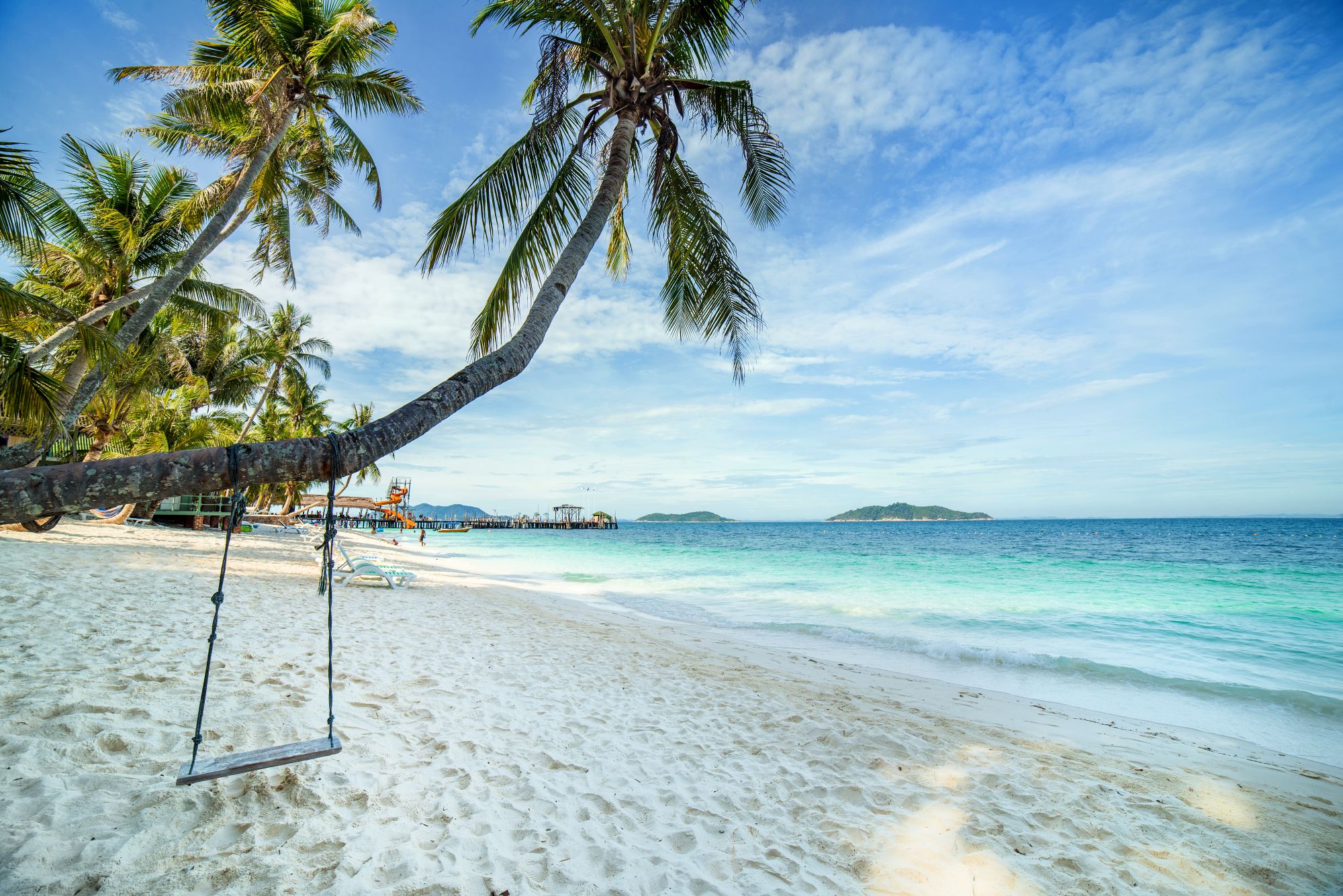 Der venter ren afslapning og farverigt undervandsliv på tropeøen Rawa Island