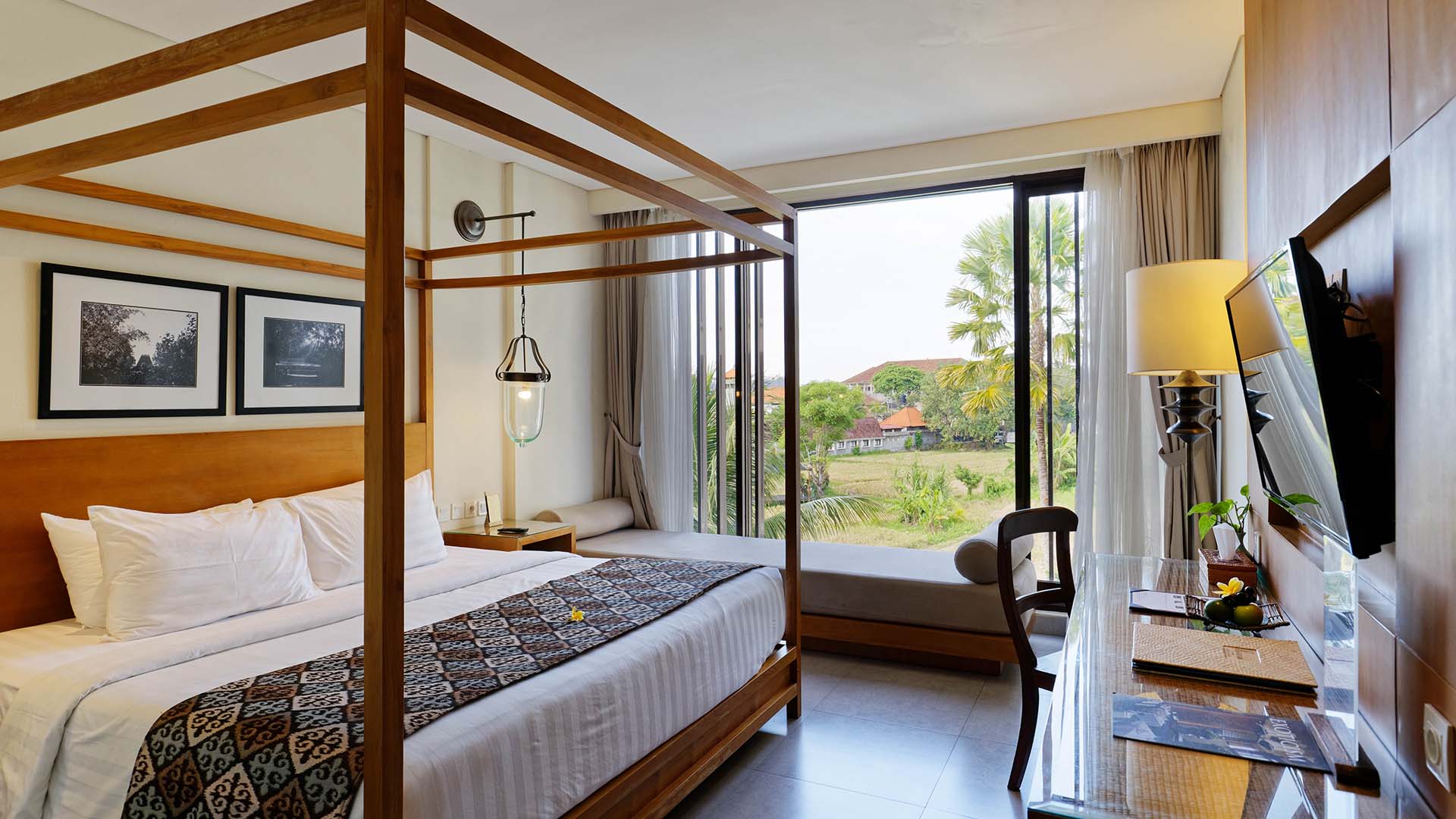 Dobbeltværelse på Plataran Resort Ubud