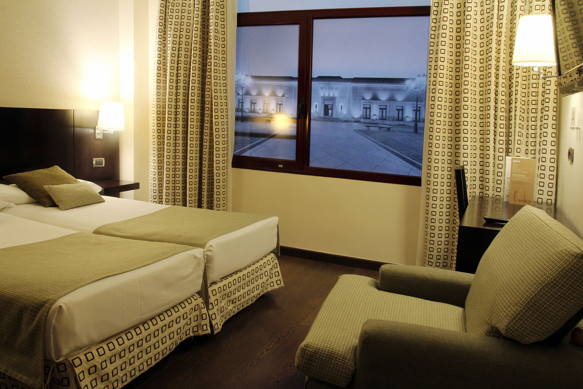 Habitacion Doble 2 Camas Standart Interior Hotelcondeduque