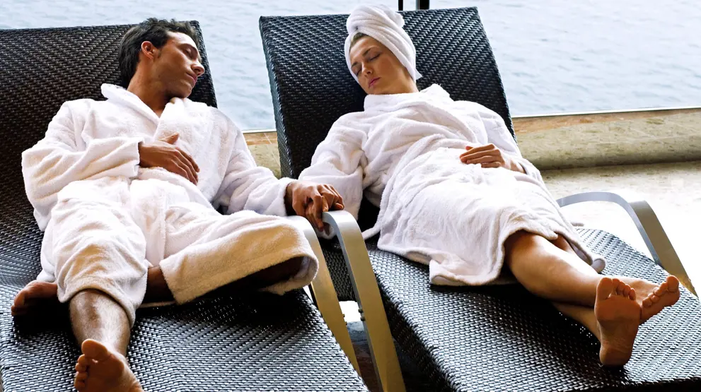 MSC Aurea Spa på MSC Bellissima er en fredfyldt oase, der tilbyder et væld af behandlinger og faciliteter