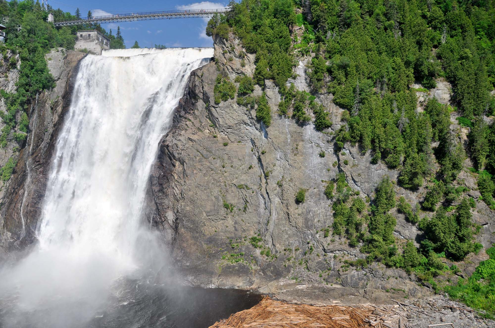 Besøg Montmorency Falls på en rejse til Quebec