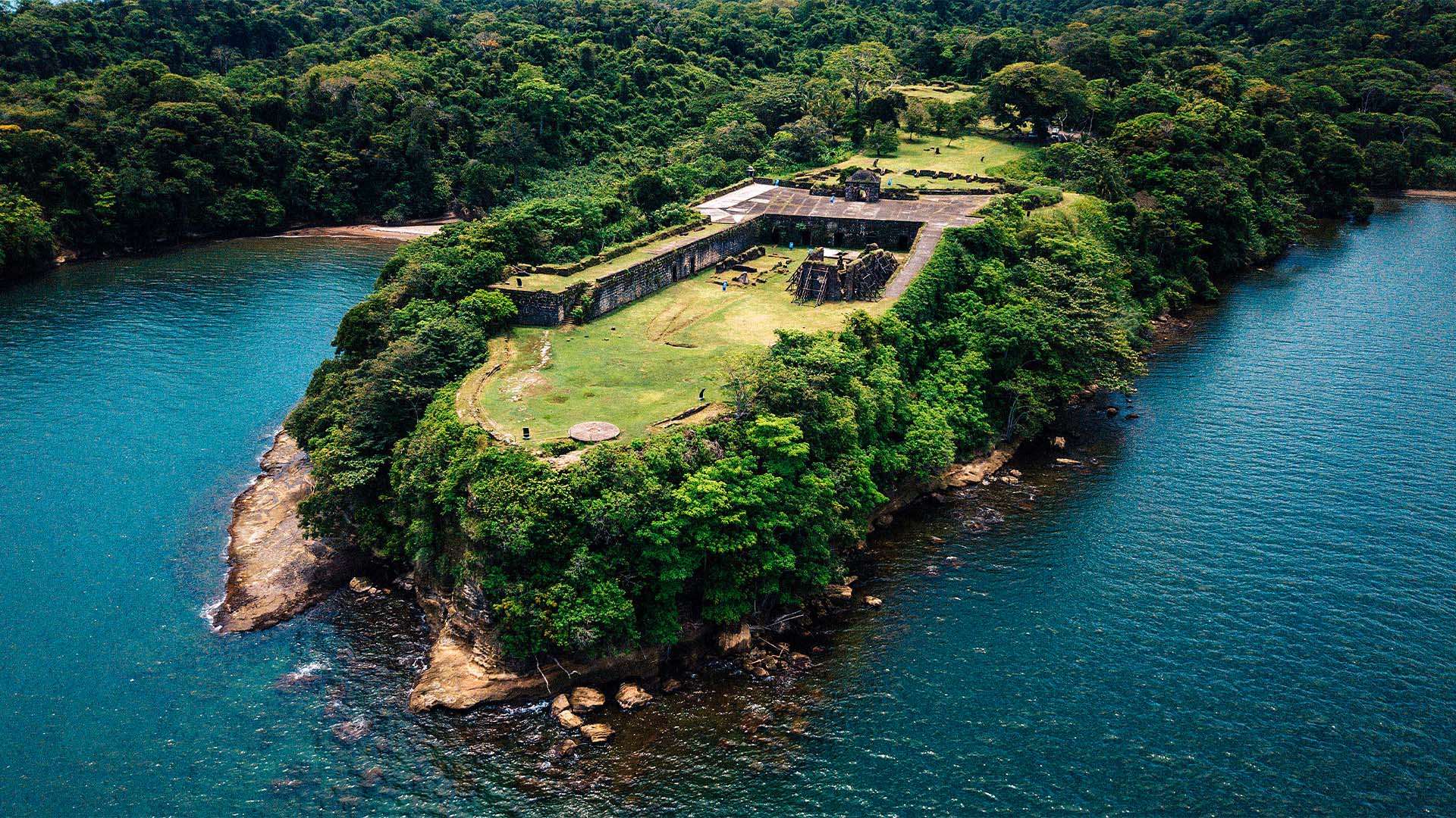 San Lorenzo Fort i Colón er en vigtig del af Panamas rige koloniale historie