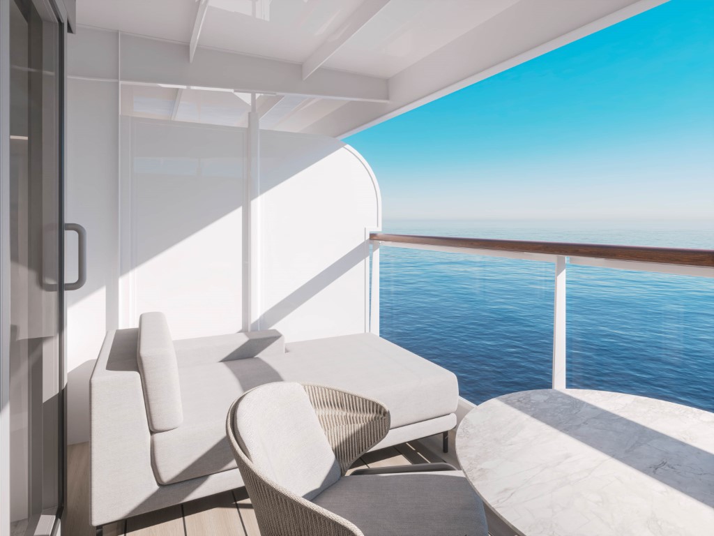 Nyd solen eller spis morgenmaden på jeres private terrasse