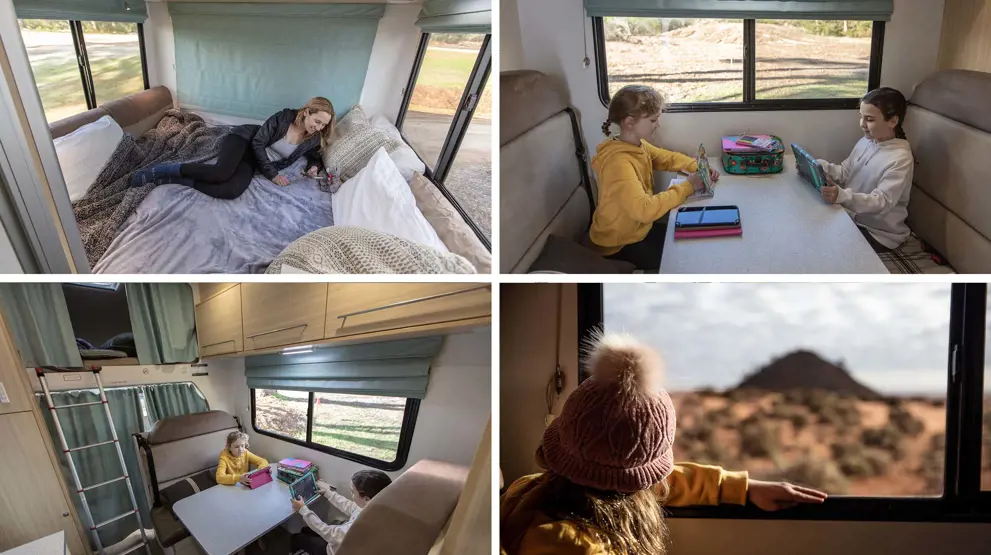 Indretning af 6 Berth Frontier