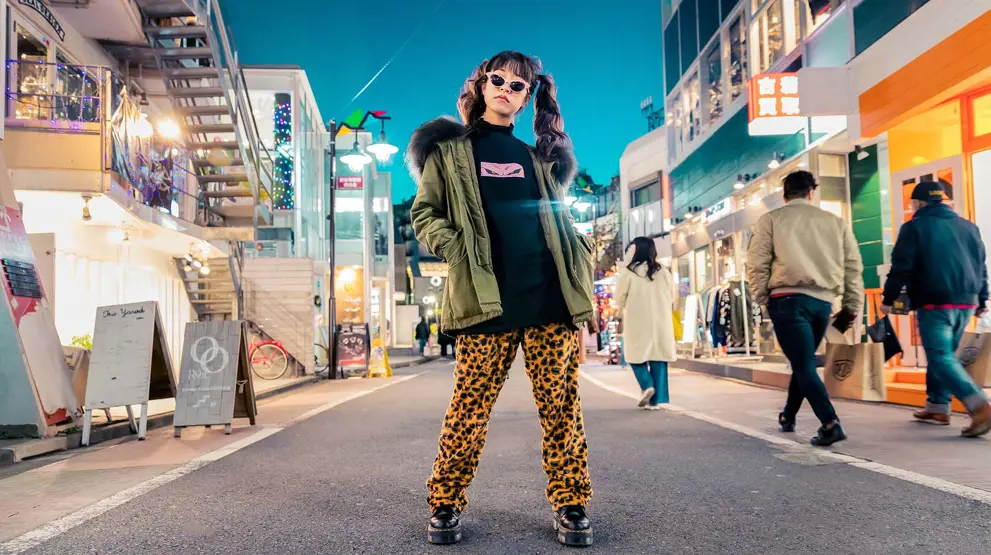 Oplev de unge japaneres farvestrålende mode i Harajuku-området i Tokyo