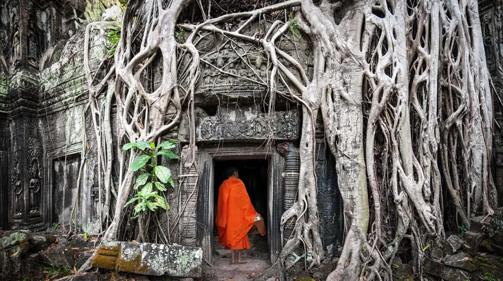 "Tomb Raider"-templet i Angkor Wat