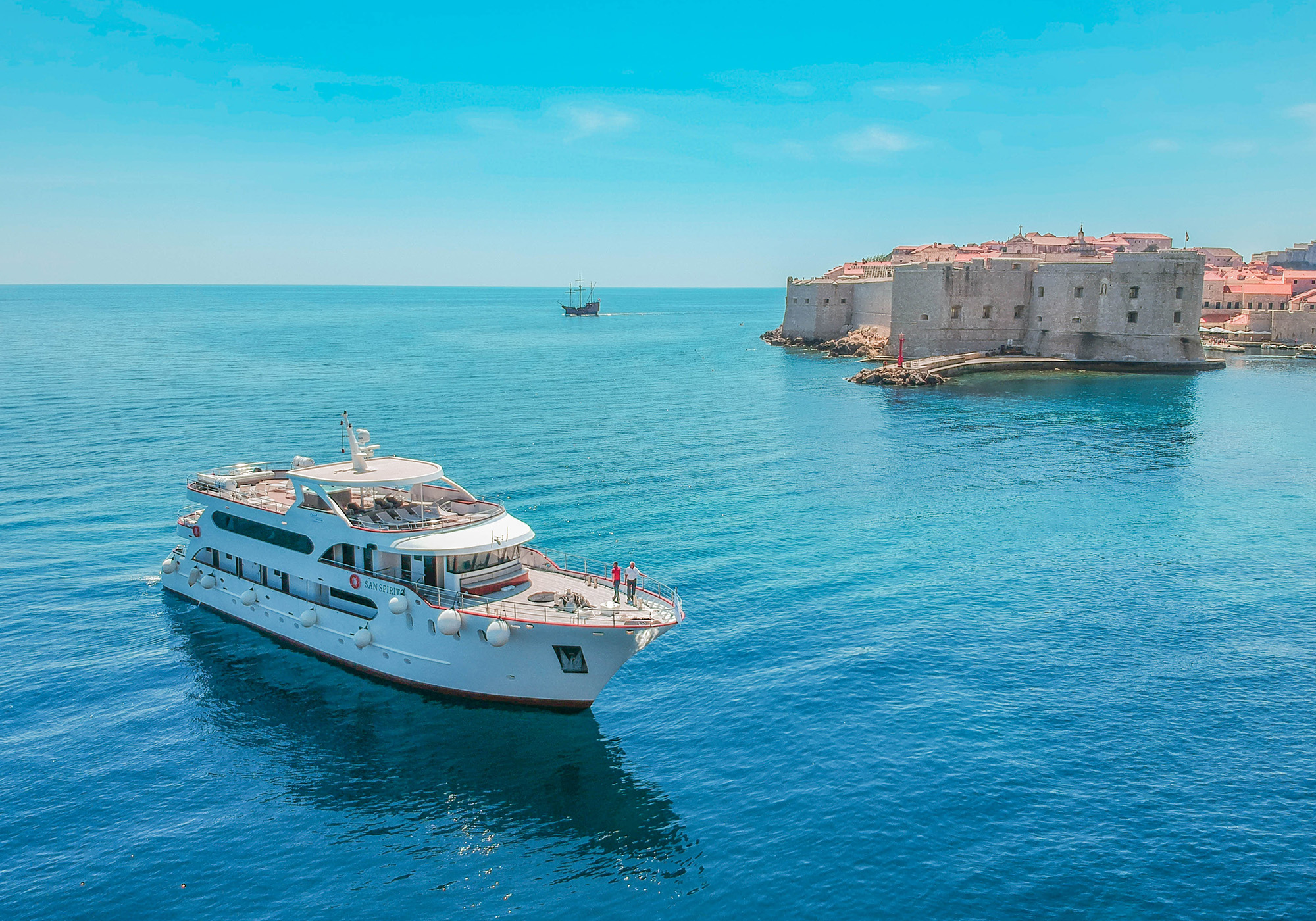 MS Spirito og historiske Dubrovnik