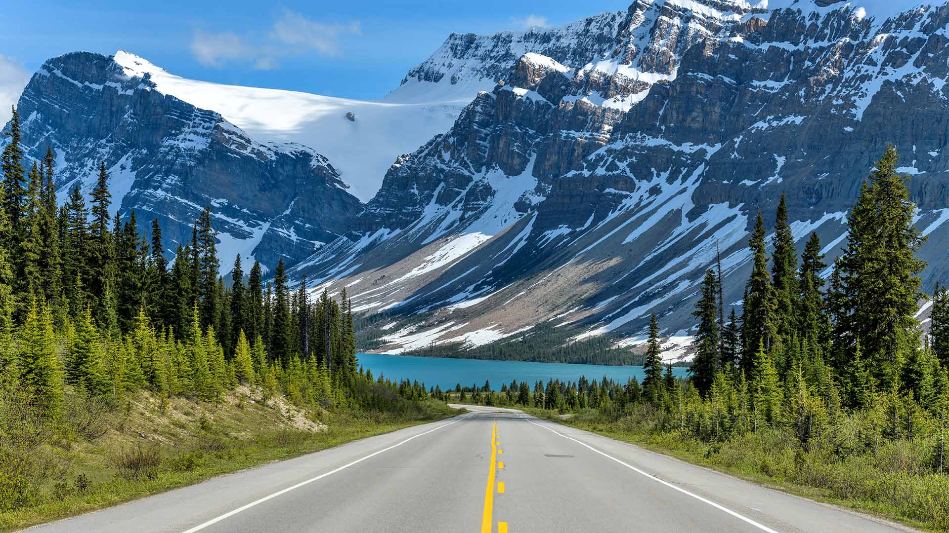 Icefield Parkway i Alberta