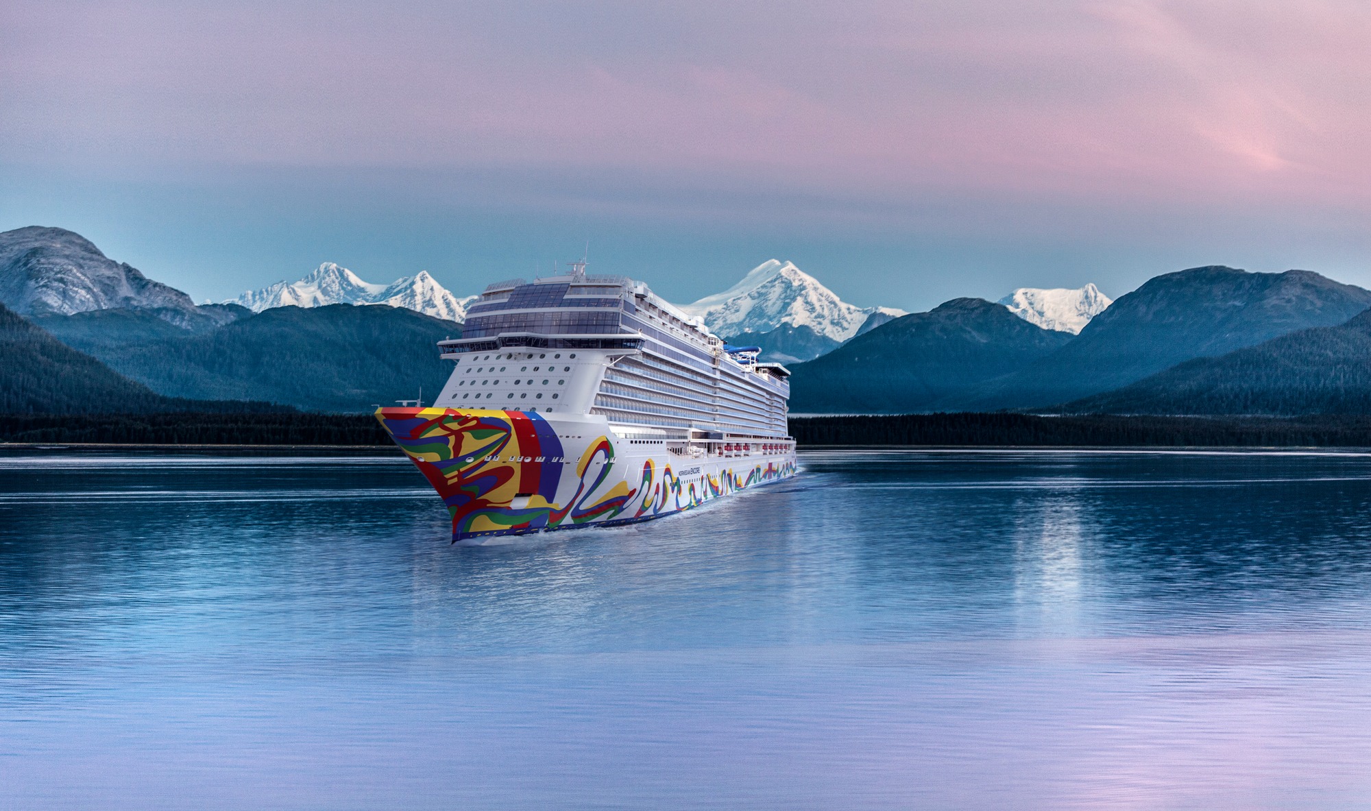 Norwegian Encore i Alaska
