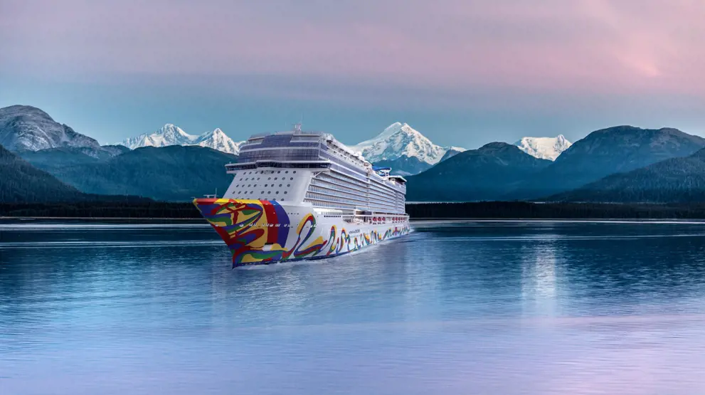 Norwegian Encore i Alaska