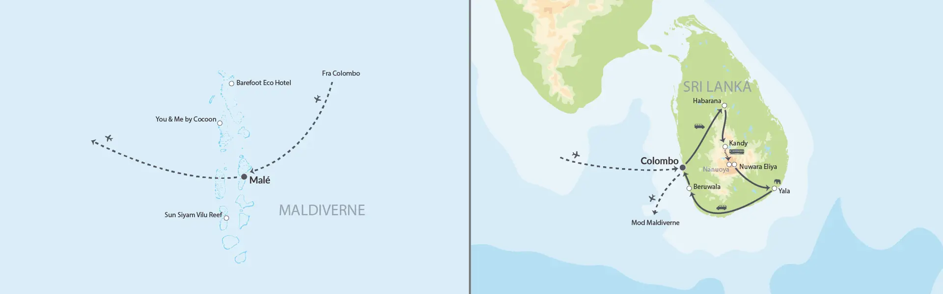 DK Sri Lanka & Maldiverne