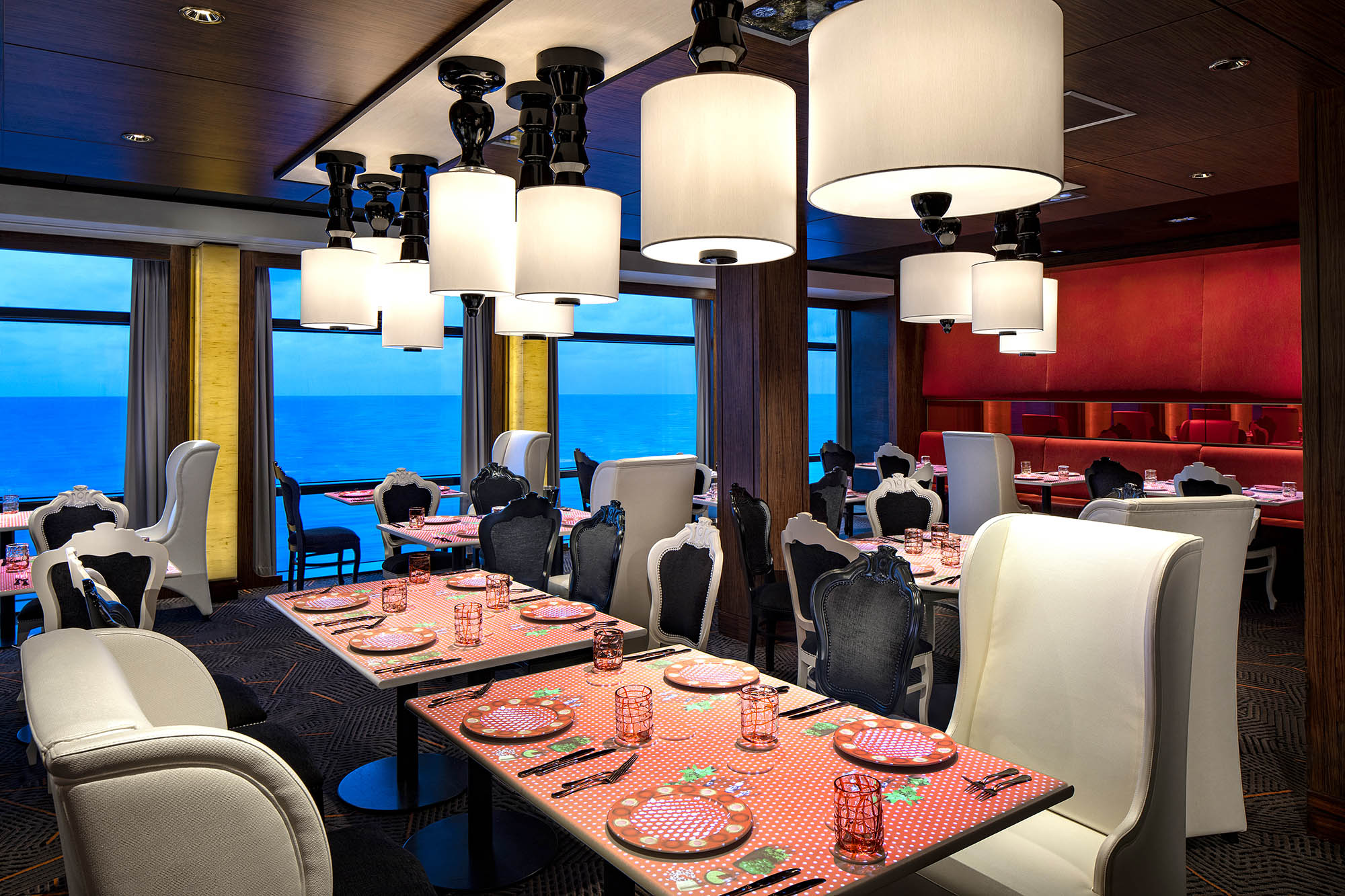 Qsine restauranten ombord på Celebrity Eclipse