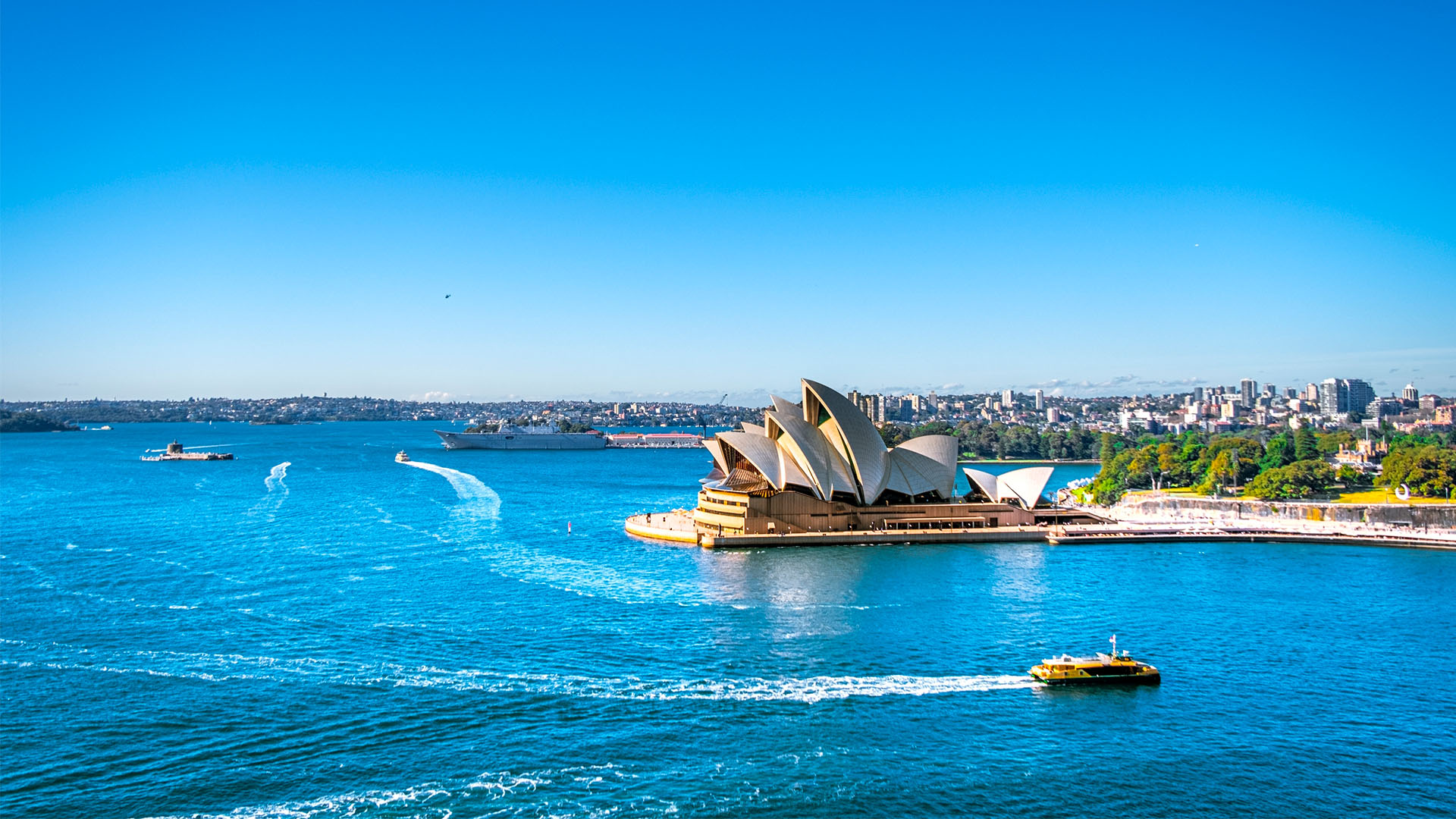 Sydney med det smukke operahus