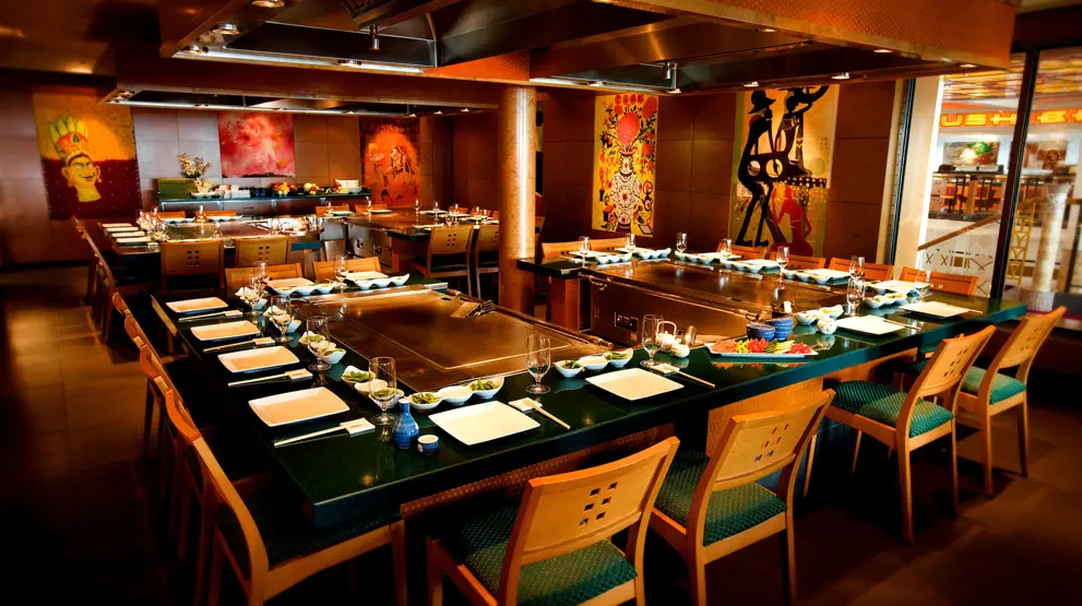 Teppanyaki restaurant