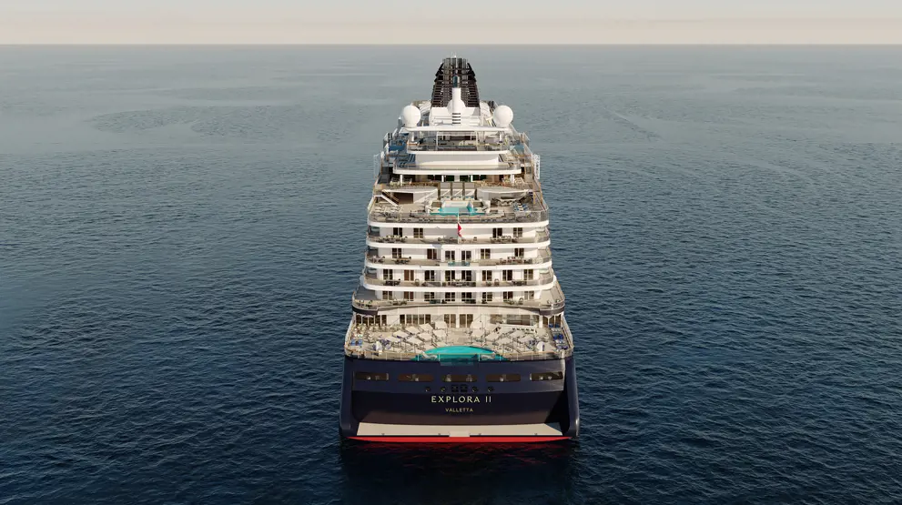 Explora II byder på luksuriøse havsuiter, hvor I kan nyde en uforglemmelig panoramaudsigt over det åbne hav