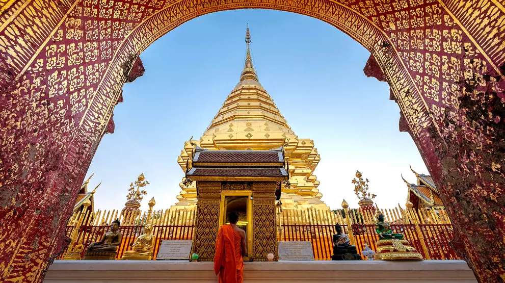Rejser til Nordthailand byder på fantastiske templer og skønne naturoplevelser.