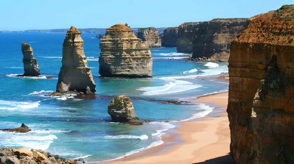 Se de 12 Apostle på Great Ocean Road