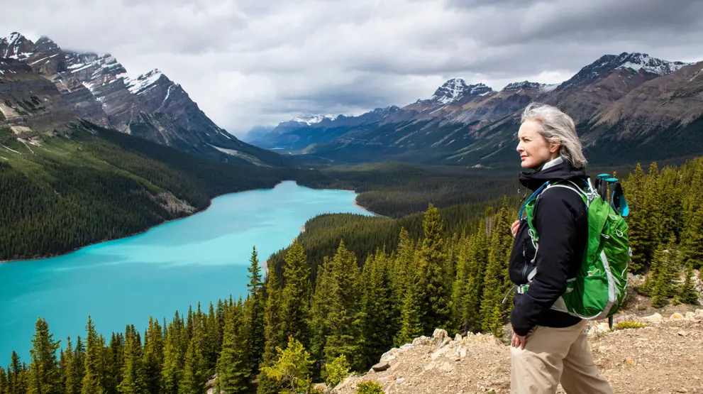Nyd naturen med skønne vandreture på rejser til Banff National Park.
