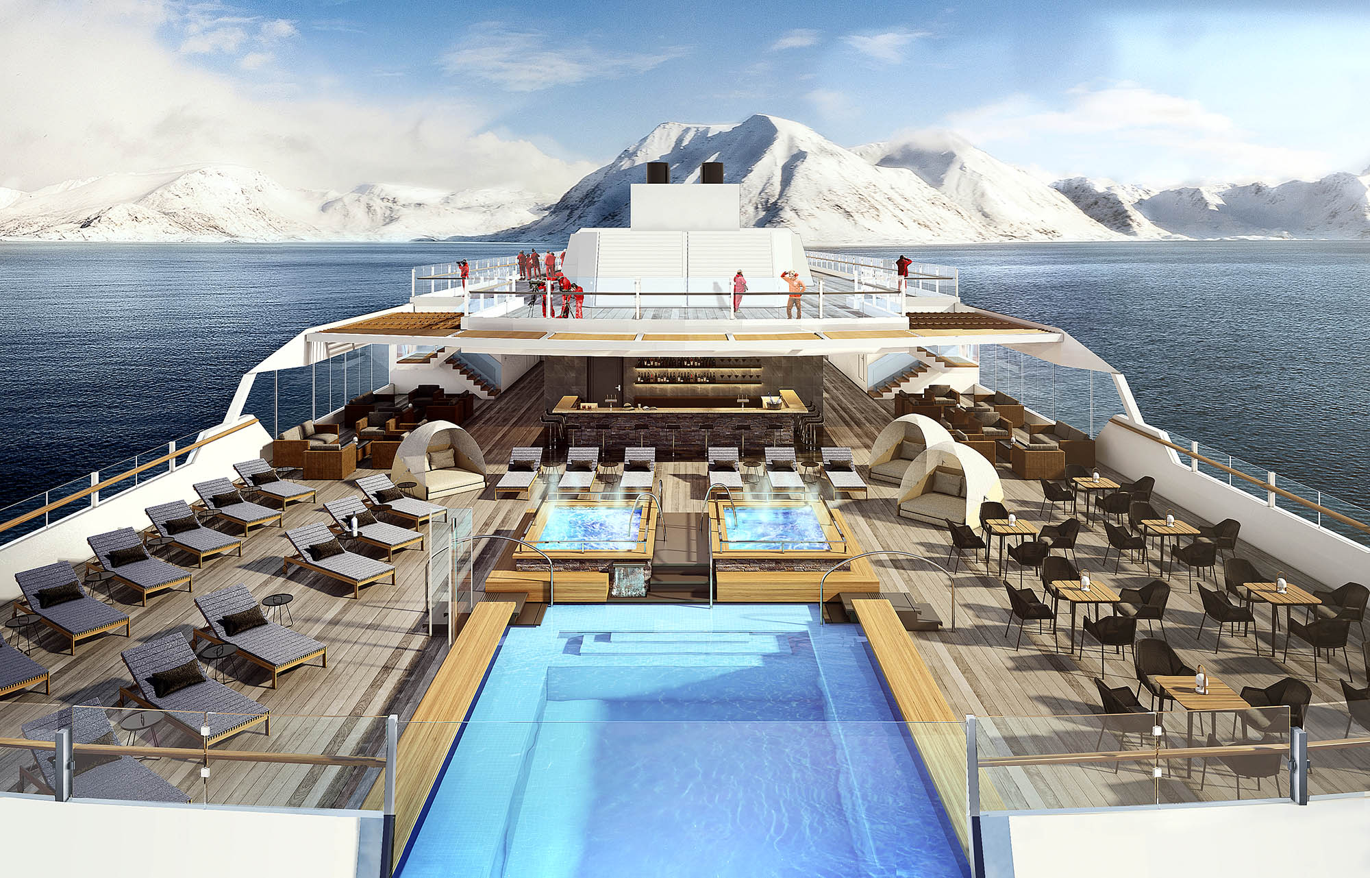 Nyd afslapningen ombord på MS Roald Amundsen