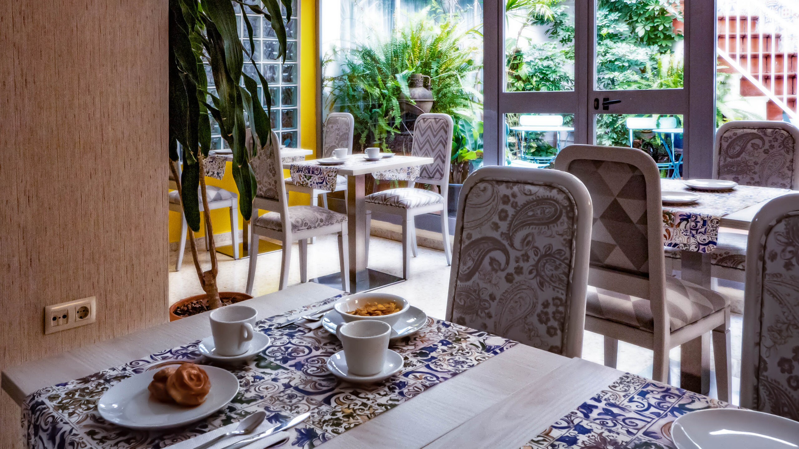 Hotel Plaza Santa Lucia morgenmad