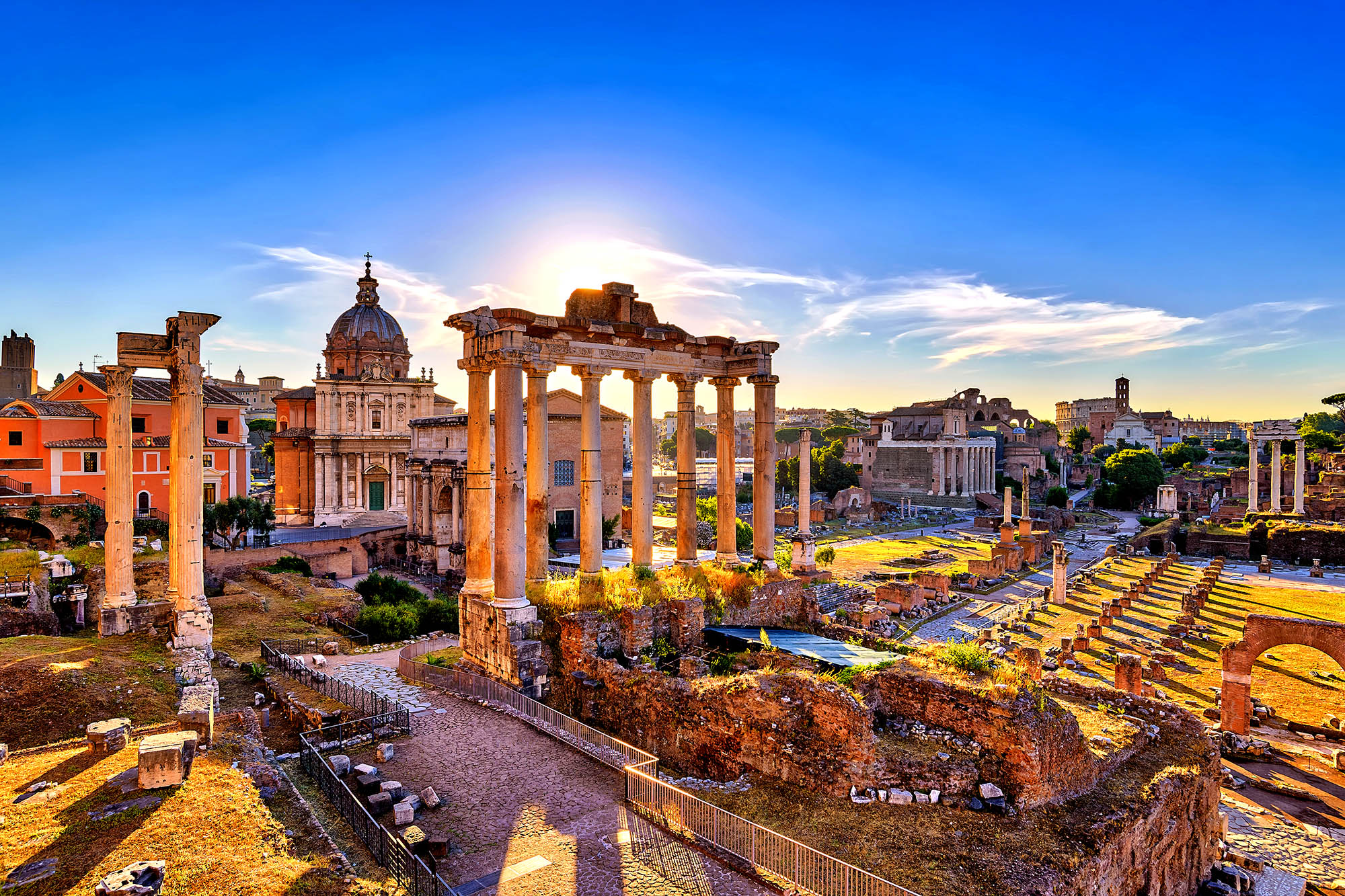 På et krydstogt i Costa kan I få både strandoplevelser og historiske højdepunkter som f.eks. Rom