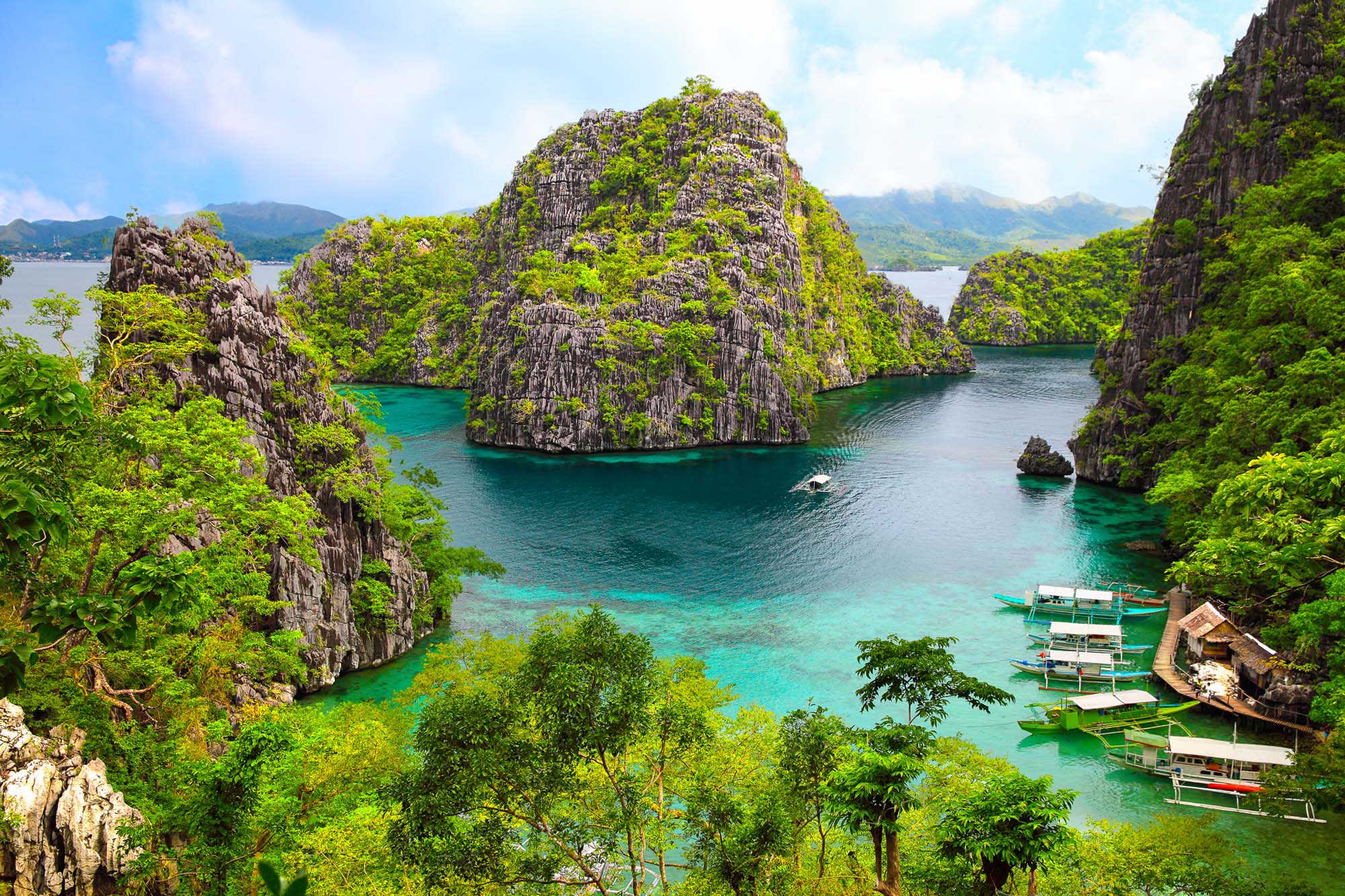 Udforsk de flotte, frodige landskaber på rejser til Filippinerne.
