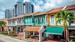 Gamle huse i kolonistil - Rejser til Singapore