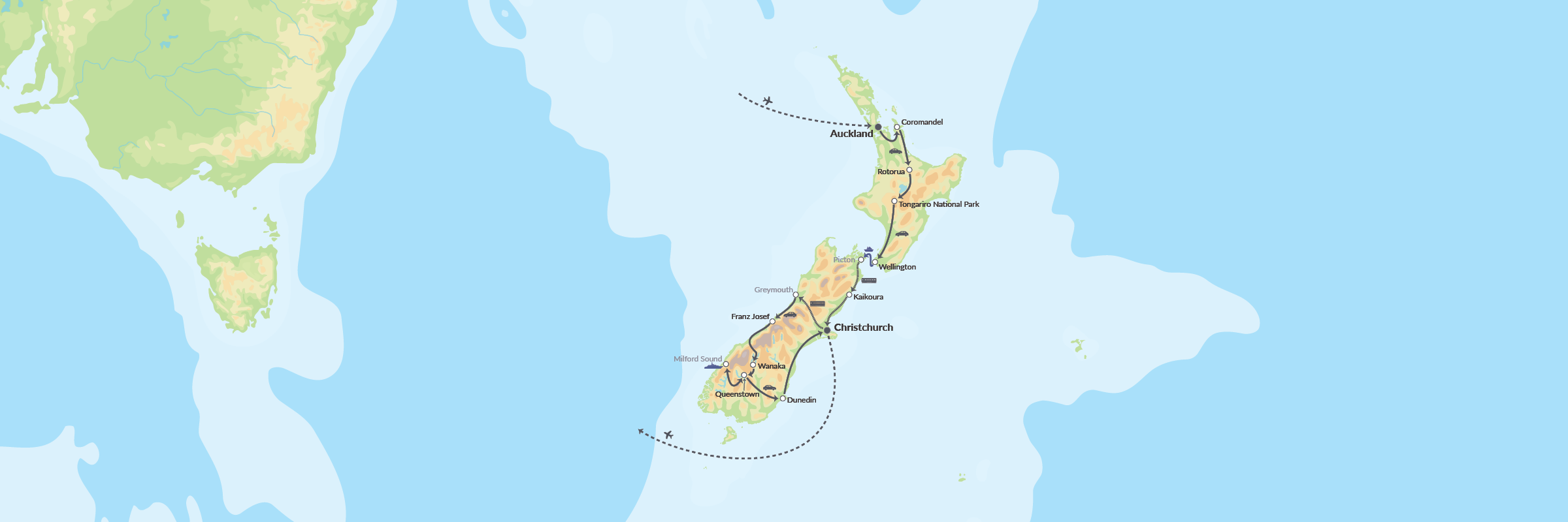 26272 Kør Selv I Spektakulære New Zealand