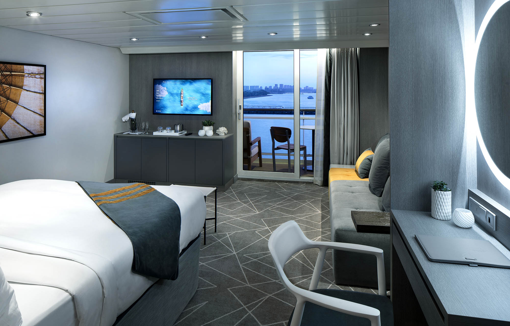 Oplev uovertruffen luksus og komfort i en suite