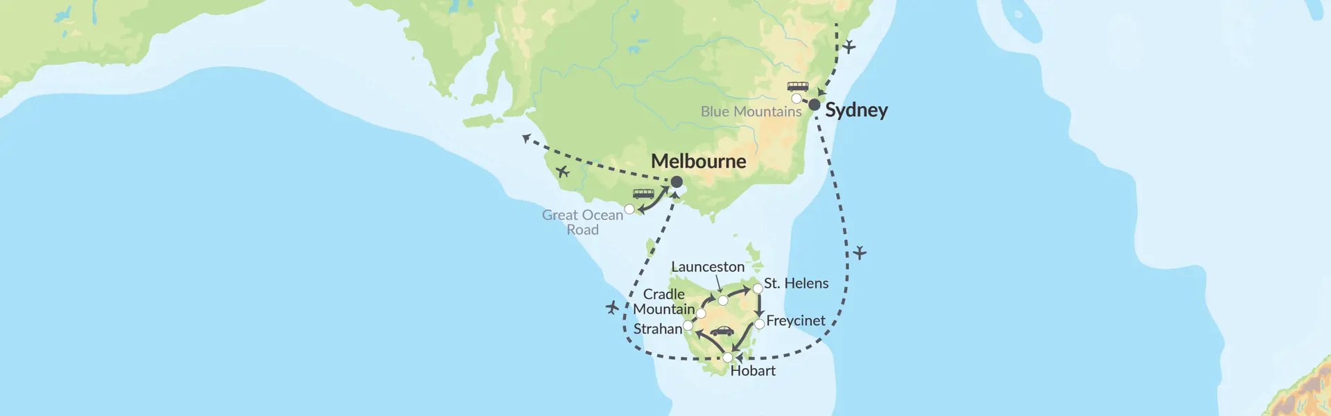 78610 Sydney, Melbourne Og Kør Selv Ferie På Tasmanien