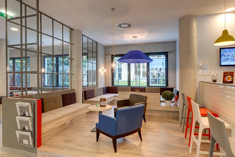 Studietur til Wien, bo på Meininger Downtown Sissi, fællesrum