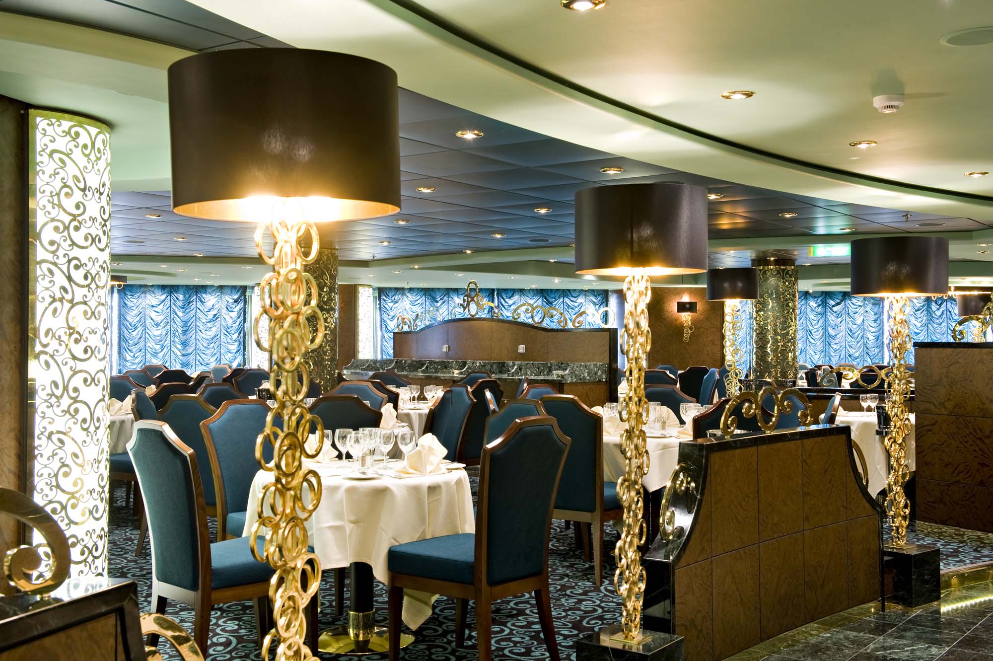 Villa Verde restaurant på MSC Splendida