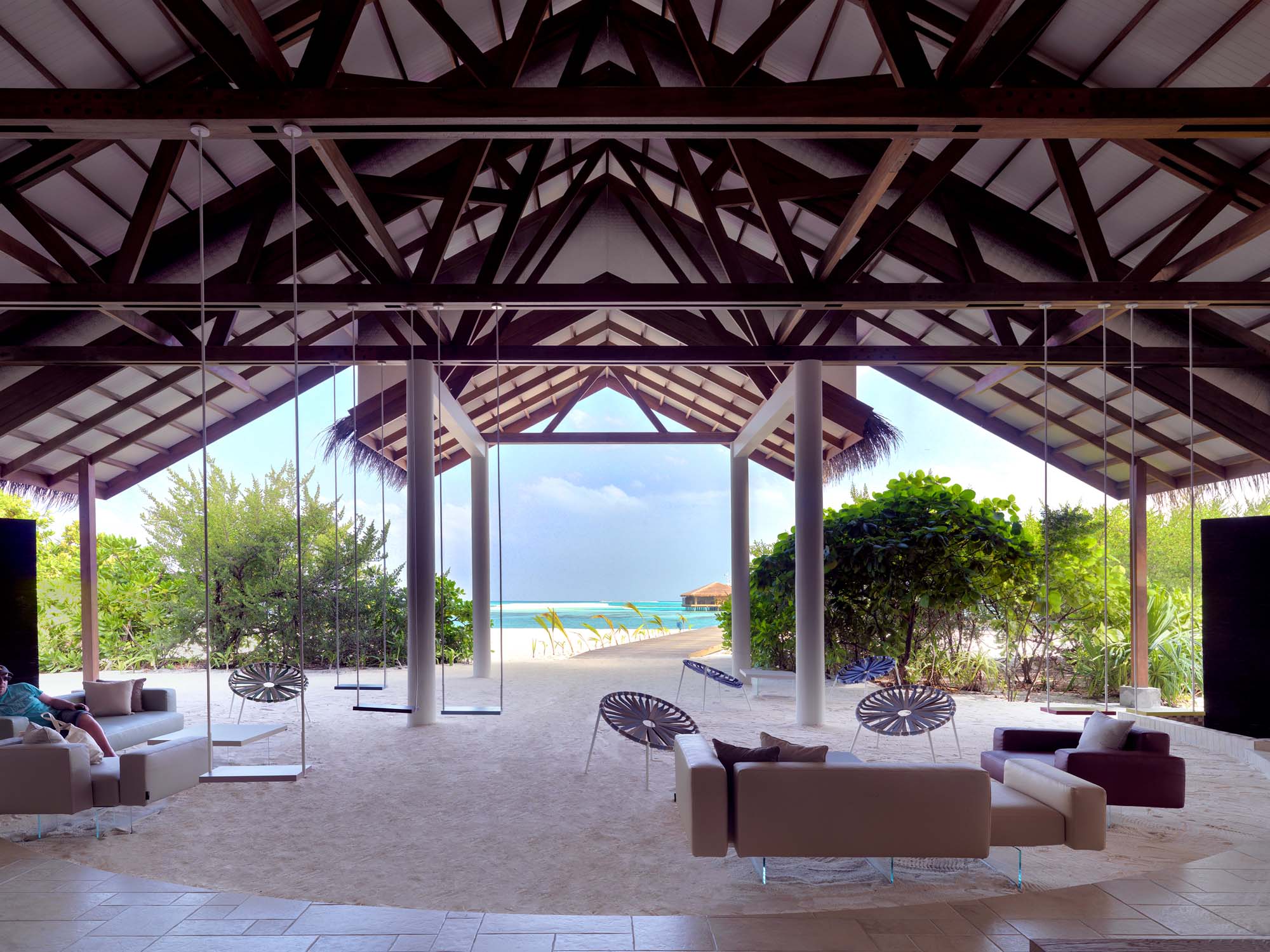 Receptionen og ankomstområdet