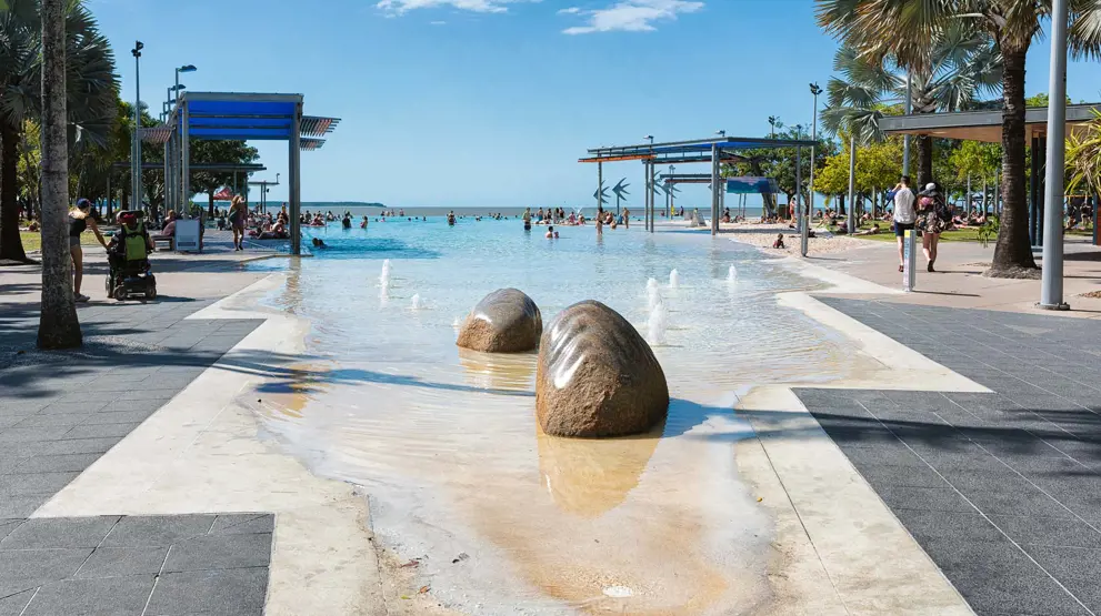 Nyd omgivelserne i Cairns